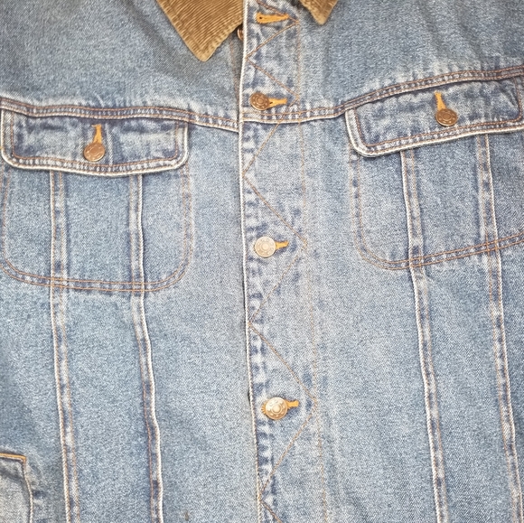 north bay Jackets & Coats Mens North Bay Sherpa Lined Denim Jacket